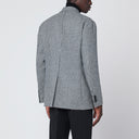 Tagliatore Black/white houndstooth double-breasted jacket