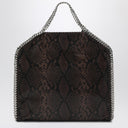 Stella McCartney Falabella Tote Fold Over with snake print