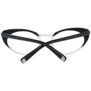 Gafas de diseñador elegantes negras de montura completa