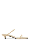 Toteme minimalist suede leather sandals Toteme