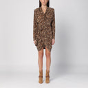 ISABEL MARANT Leopard print dress in silk blend Isabel Marant