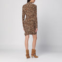 ISABEL MARANT Leopard print dress in silk blend Isabel Marant