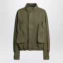 The Attico Military green cotton cargo jacket