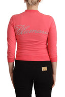 Elegant Pink Full Zip Sweater - Allure Absolue