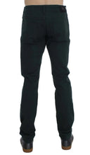 Chic Green Straight Cut Jeans Ermanno Scervino