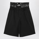 Moncler X A$AP Rocky Black nylon blend Bermuda shorts