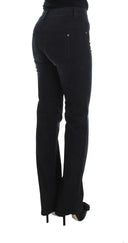 Chic Slim Fit Bootcut Denim Jeans Ermanno Scervino