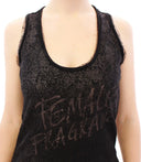 Black Nylon Lace Detail Mini Dress Ermanno Scervino