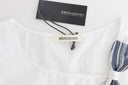 Elegant Cotton-Blend Bow Top Ermanno Scervino
