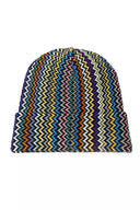Multicolor Wool Men Cap Missoni