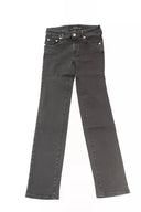 Black Cotton Women Jeans - Allure Absolue
