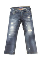 Blue Cotton Women's Jean Jacob Cohen
