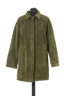 Green Cotton Women Jacket - Allure Absolue