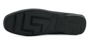 Elegant Black Calf Leather Men's Loafers Versace