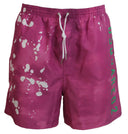 Pink Tie Dye Swim Shorts Boxer - Allure Absolue
