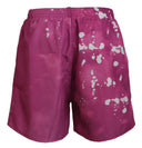 Pink Tie Dye Swim Shorts Boxer - Allure Absolue