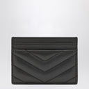 Saint Laurent Grey Cassandre card holder