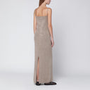 ALMADA LABEL Fiona dress in brushed beige cashmere