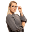 Зеленая женская оправа для очков