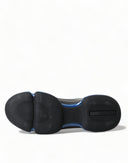 Elegant Men's Black Mesh Sneakers Prada