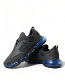 Elegant Men's Black Mesh Sneakers Prada