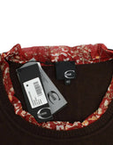 Chic Crewneck Silk-Appliqué Sweater Cavalli