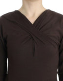 Chic Keyhole Virgin Wool Sweater Cavalli