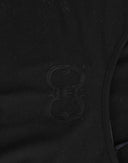 Elegant Cap Sleeve Black Top Cavalli