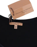 Elegant Blue Long Sleeve Lace Top Ermanno Scervino