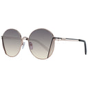 Rose Gold Metal Sunglasses