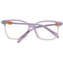Montura de gafas morada para mujer
