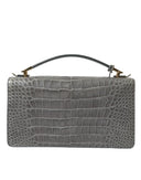 Alligator Leather Medium Shoulder Bag Balenciaga