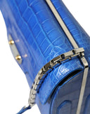 Chic Alligator Skin Chain Shoulder Bag Balenciaga