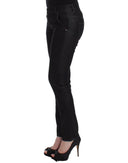Chic Black Skinny Jeans - Elegant & Slim Fit Ermanno Scervino