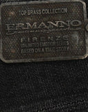 Chic Black Slim Skinny Jeans Ermanno Scervino