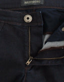 Chic Dark Blue Slim Jeans for Elegant Style Ermanno Scervino