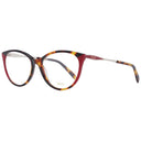 Montura de gafas roja para mujer