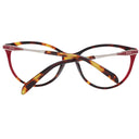 Montura de gafas roja para mujer