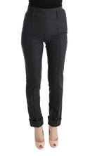 Chic Gray Casual Skinny Pants - Allure Absolue