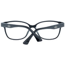 Montura de gafas negra unisex
