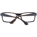 Montura de gafas marrón para hombre