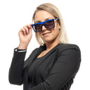 Многоцветные женские солнцезащитные очки