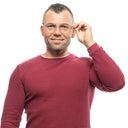 Золотая оправа для мужских очков