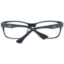 Montura de gafas negra unisex