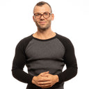 Montura de gafas unisex marrón