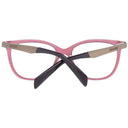 Montura de gafas roja para mujer