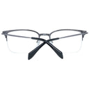 Montura de gafas gris para hombre