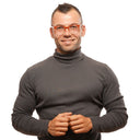 Brown Plastic Glasses (Frames)