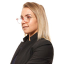 Красная женская оправа для очков