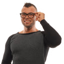 Gray Acetate, Wood & Horn Glasses (Frames)